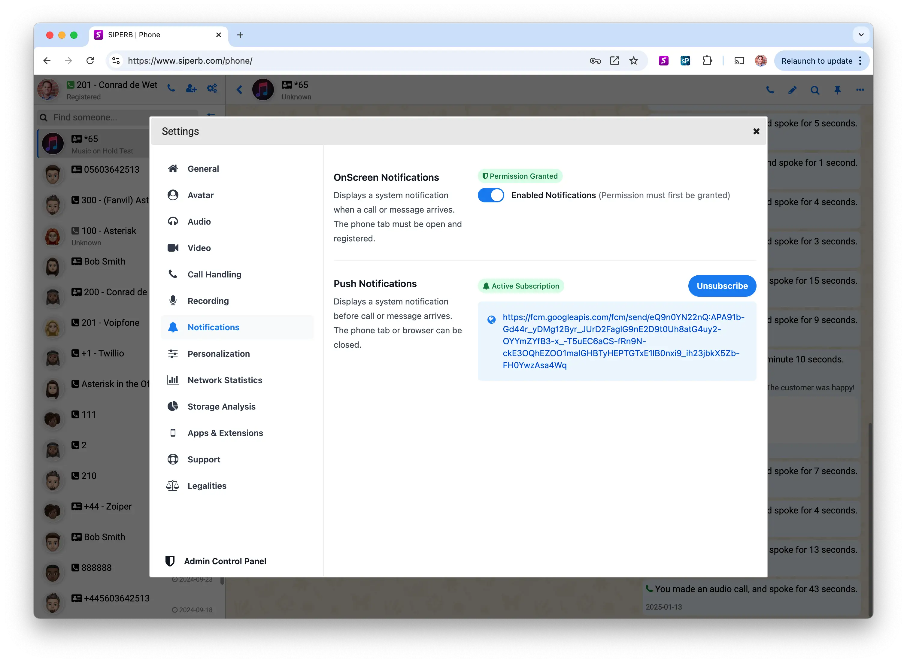 Web Push Notifications